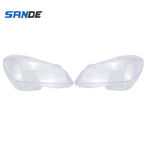 Old Model Mercedes C Class W204 Clear Plastic Headlight Cover Glass