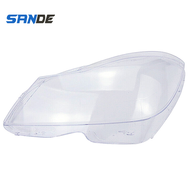 Old Model Mercedes C Class W204 Clear Plastic Headlight Cover Glass
