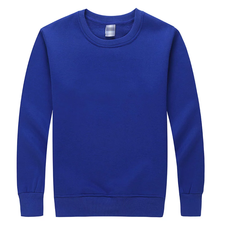 100% Cotton Crew Neck Plain Sweatshirt Custom Men's Sweatshirt