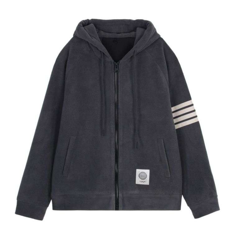 Wholesale Custom Design Long Sleeves Varsity Jacket Unisex Sport Wear Polar Fleece