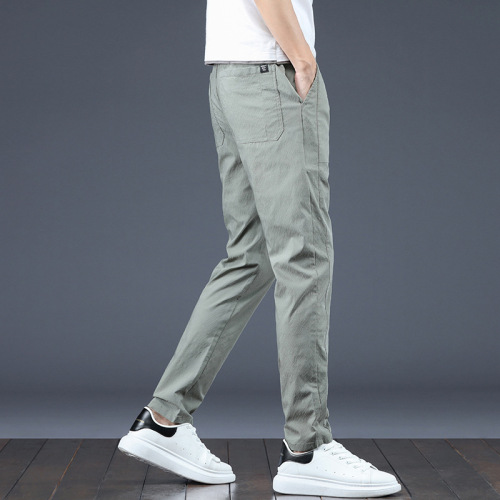 2022 Summer New Design Fashion Style Slim Fit Sport Trousers Quick-Dry Men's Casual Pants