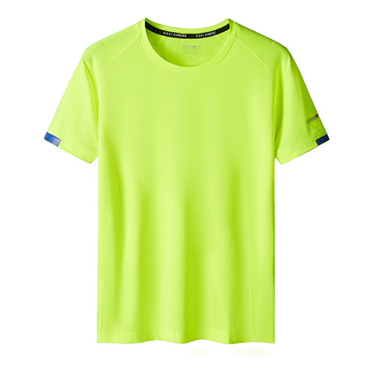 Summer Outdoor Large Size Quick-Drying Short-Sleeved T-Shirt Men'S Sports T-Shirt