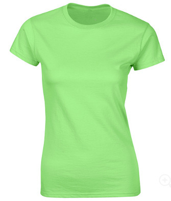 2022 Women's T-shirts 100% Cotton Short Sleeve Solid Color Women's Clothing