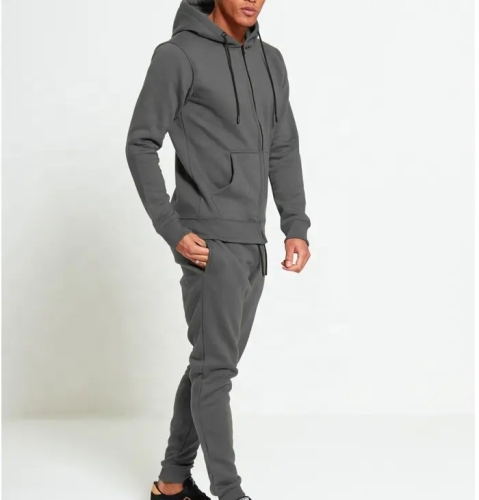Wholesale Custom Unbranded Tech Fleece Tracksuit Two Piece Set Men Sweatsuit