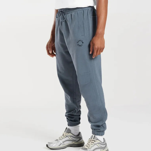 Wholesale Custom Blank Jogging Pants Sweatpants Sports Gym Oversized 100% Cotton 300gsm Heavyweight Joggers Men