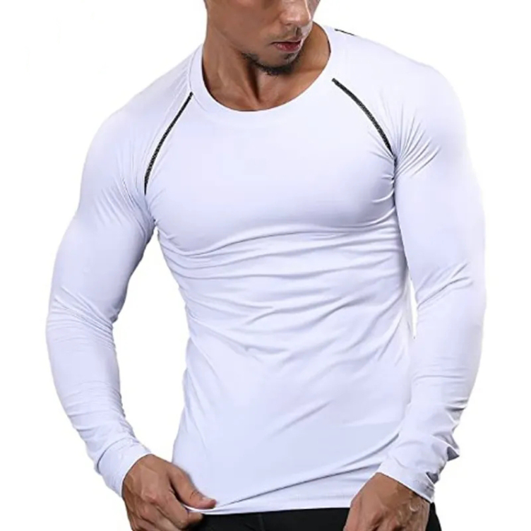 Oem Best Sale High Performance Men's Compression Shirt For Gym Workout Fitness