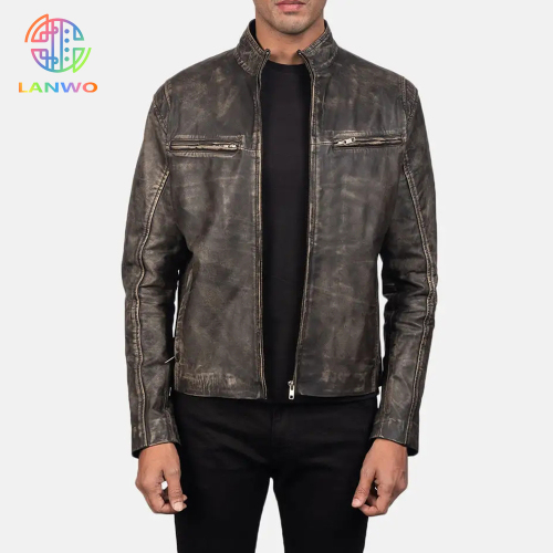 Men's Leather Jackets Genuine Men Black Leather Jacket/men Leather Jackets/pakistan Leather Jackets For Men