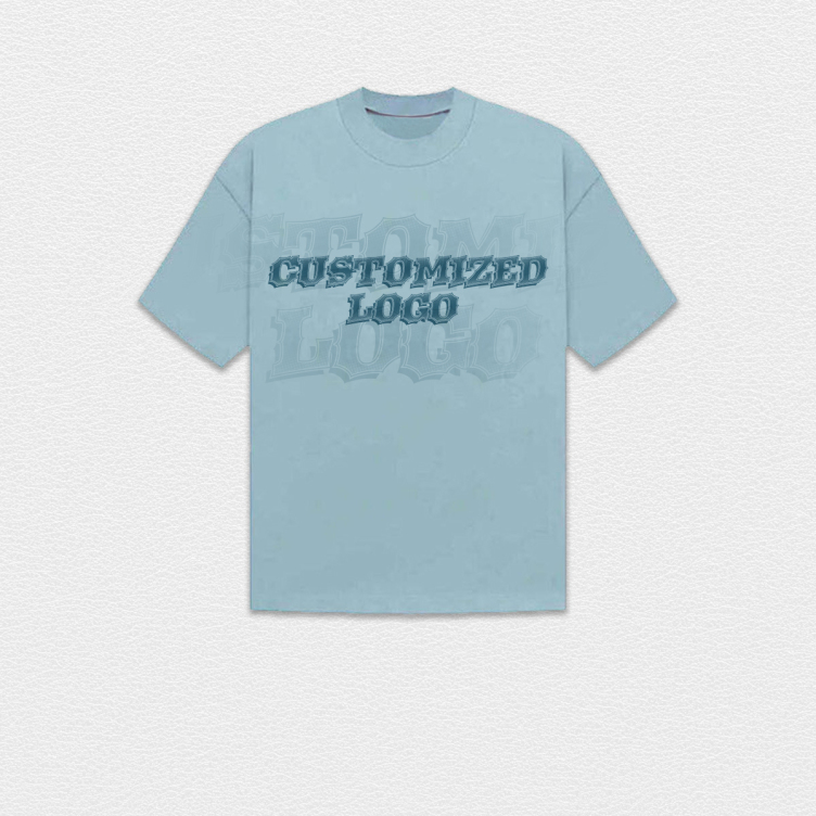 Custom T Shirts Oversized Washed Printed Boxy Cut Tshirt Men Comfort Colors