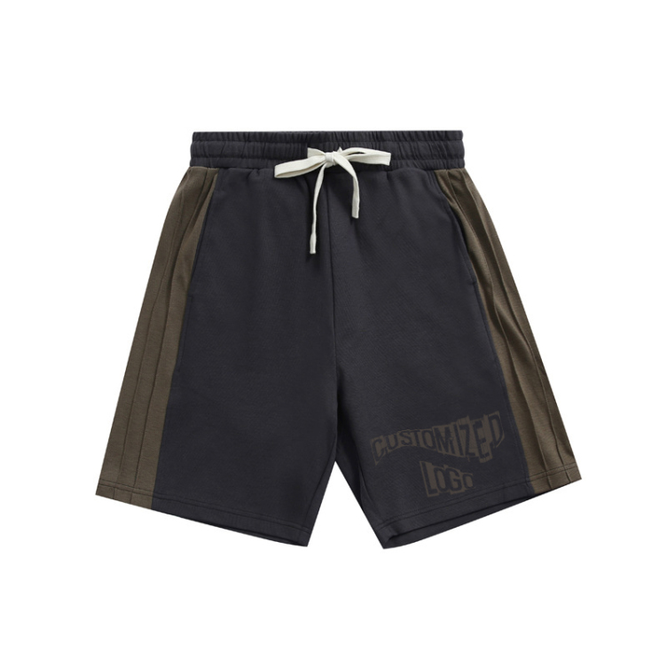 Summer Athletic Youth Drawstring Cotton Shorts