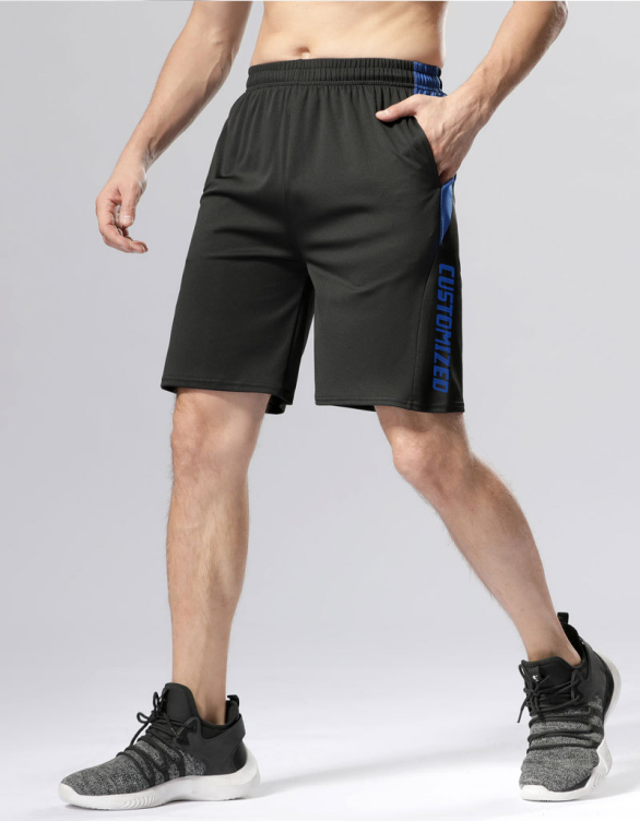 Custom Logo Gym Cotton Running Shorts