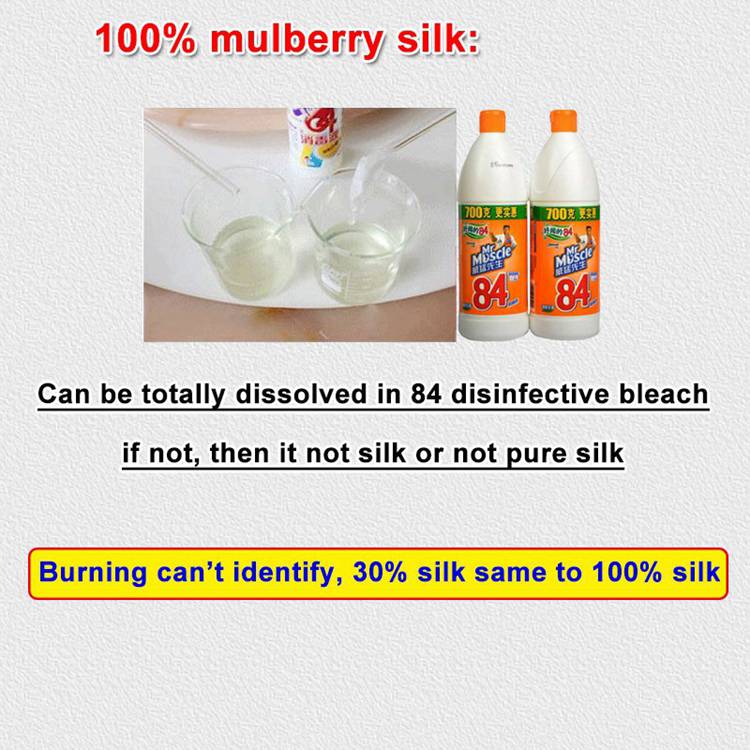 How to identify authentic silk