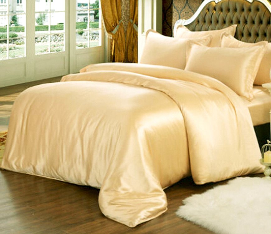 1pc 19 Momme 100% Mulberry Silk Comforter / Duvet Cover