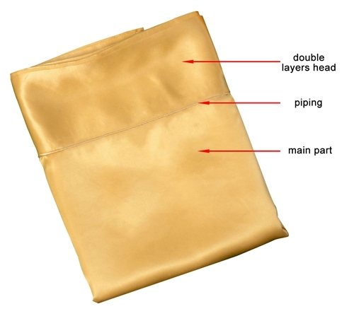 1pc 19  Momme 100% Mulberry Silk Flat / Top Sheet
