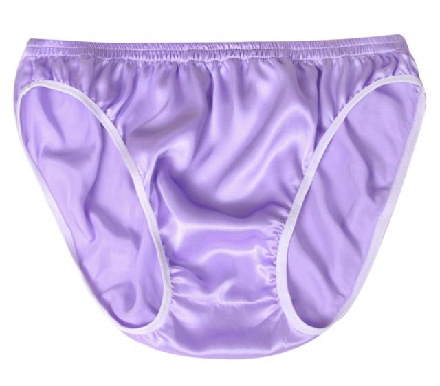 Men's Pure Mulberry Silk Charmeuse Briefs