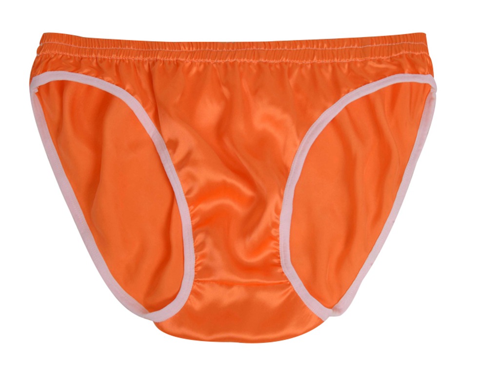 Men's Pure Mulberry Silk Charmeuse Briefs