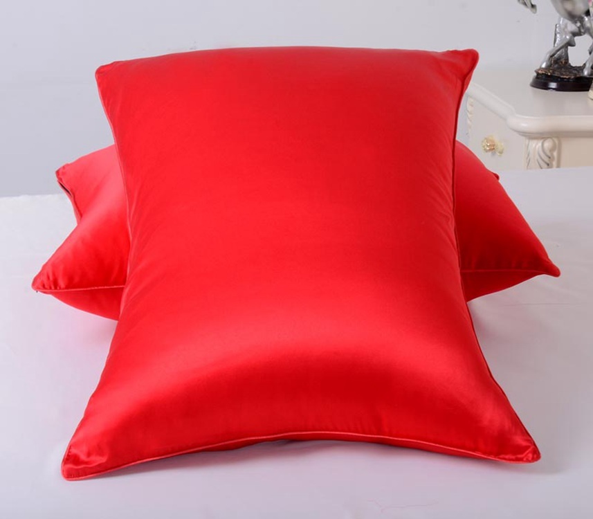 19 Momme 100% Mulberry Silk Pillowcase Zipper Closure