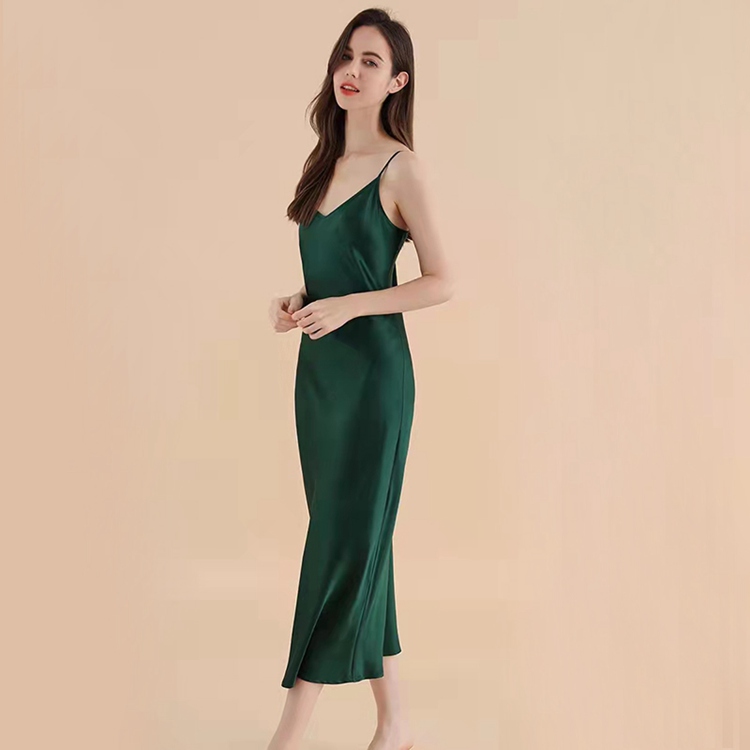 green silk bias cut dress Vintage 90s Pure Silk Bias Cut Dress Apple – Call Me The Breeze main image 1