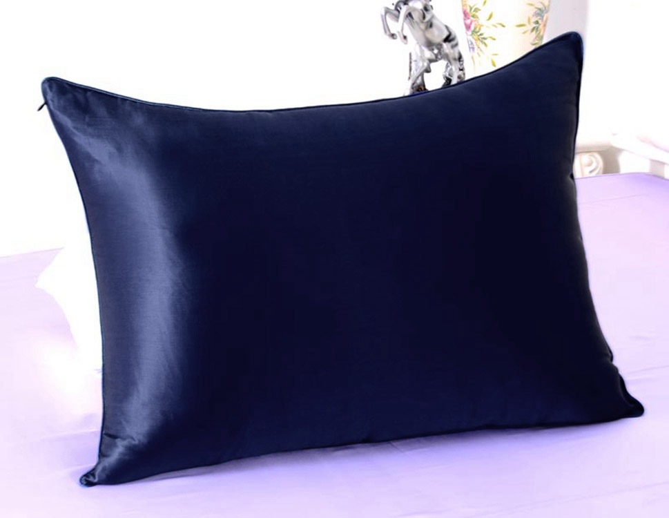 Dark Blue 40 Momme Silk Pillowcase