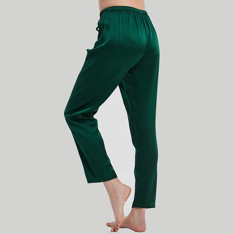 Pure Mulberry Silk Pajama Pants for Women