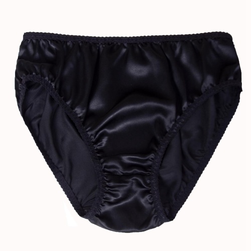 Women's Pure Mulberry Silk Charmeuse High Waist Panties