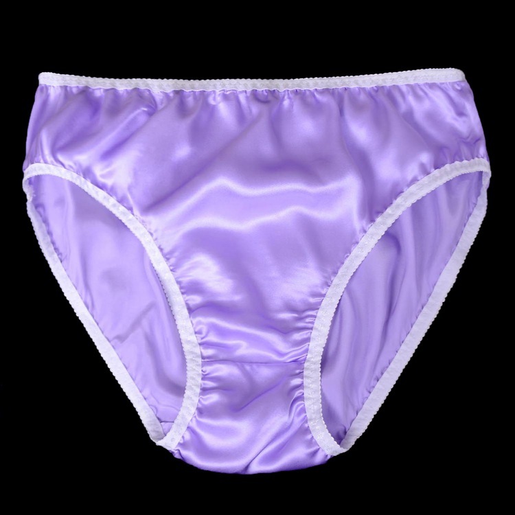 Women's Pure Mulberry Silk Charmeuse High Waist Panties