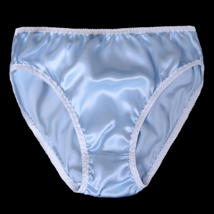 Women's Pure Mulberry Silk Charmeuse High Waist Panties
