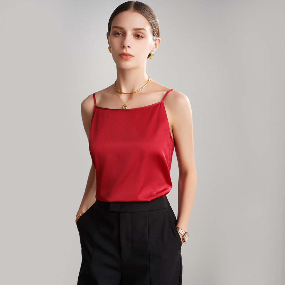 Silk Camisole Tops