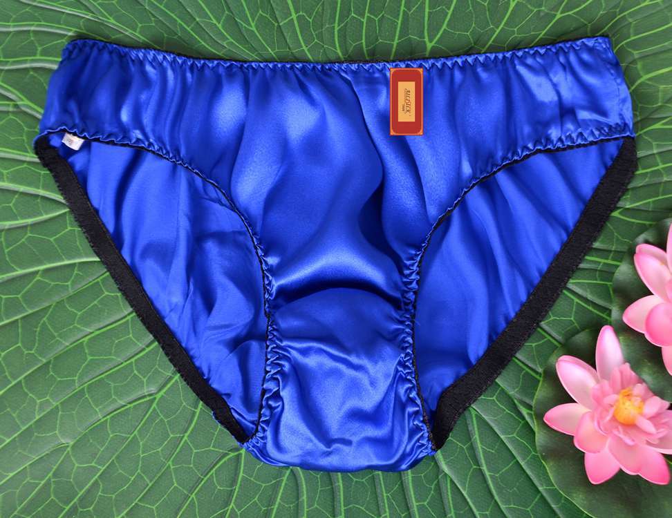 Women's Pure Mulberry Silk Charmeuse Low Waist Panties