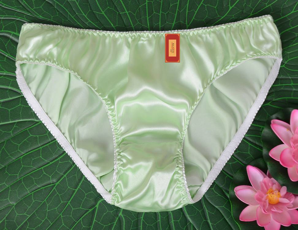 Women's Pure Mulberry Silk Charmeuse Low Waist Panties