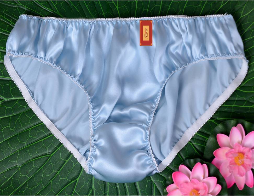 Women's Pure Mulberry Silk Charmeuse Low Waist Panties