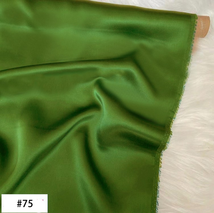 19 Momme 100% Mulberry Silk Charmeuse Fabric 45" Wide
