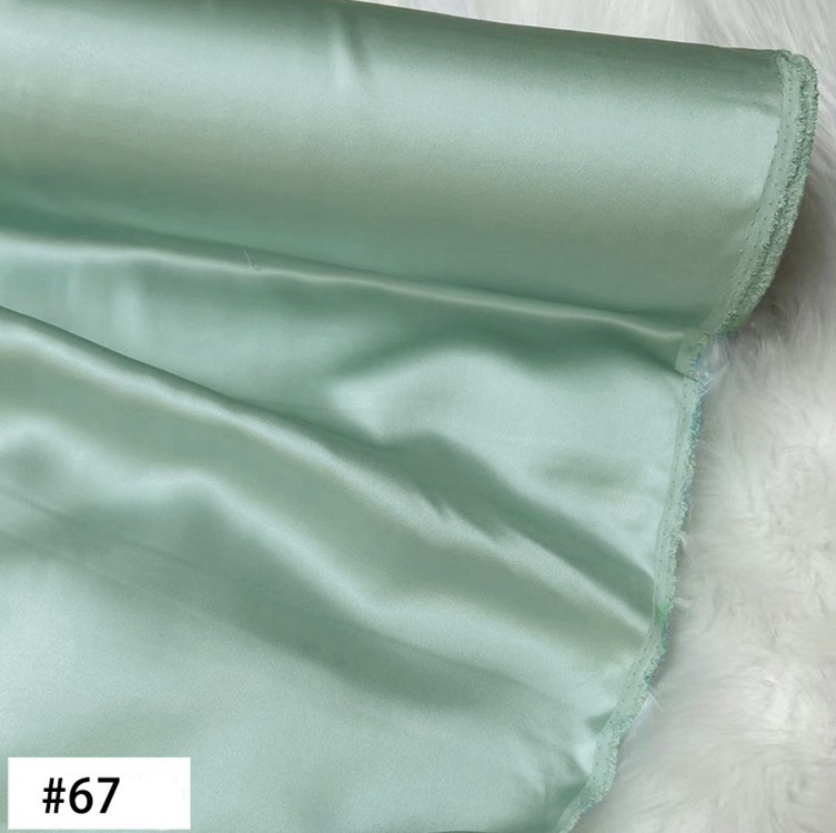 30 Momme 100% Mulberry Silk Charmeuse Fabric 45" Wide