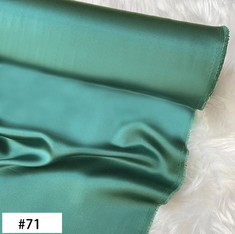 30 Momme 100% Mulberry Silk Charmeuse Fabric 45" Wide