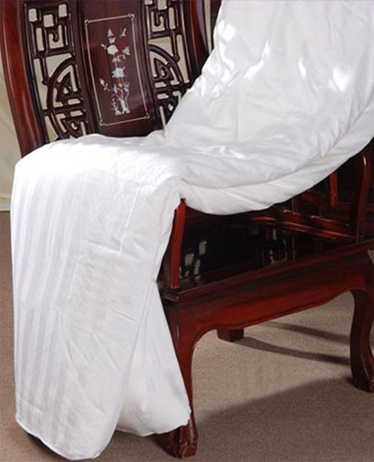 100% Long Mulberry Silk Floss Filled Comforter / Quilt