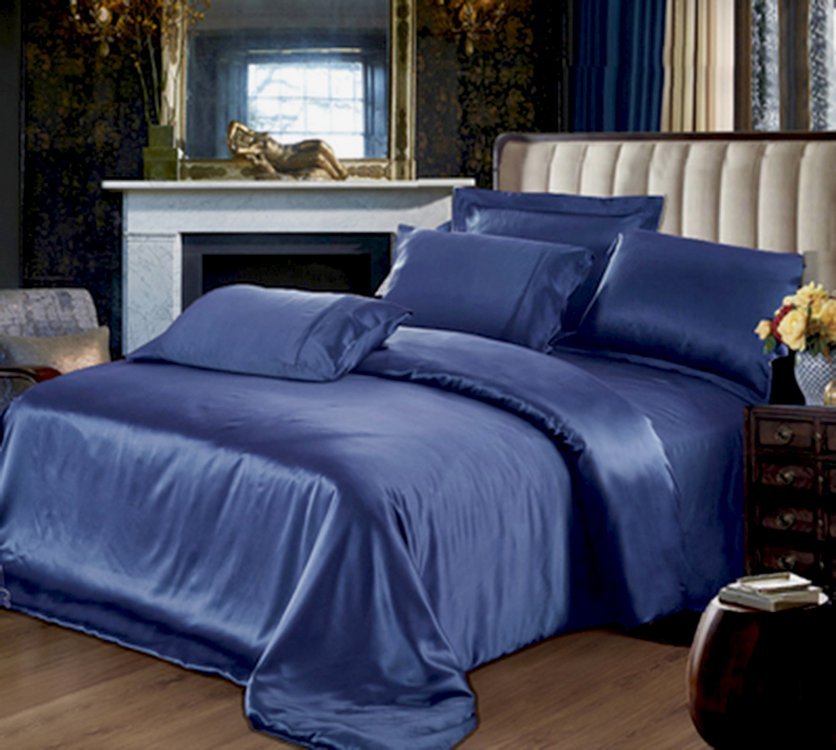 3pcs 22 Momme 100% Mulberry Silk Flat Sheet Pillowcase Set