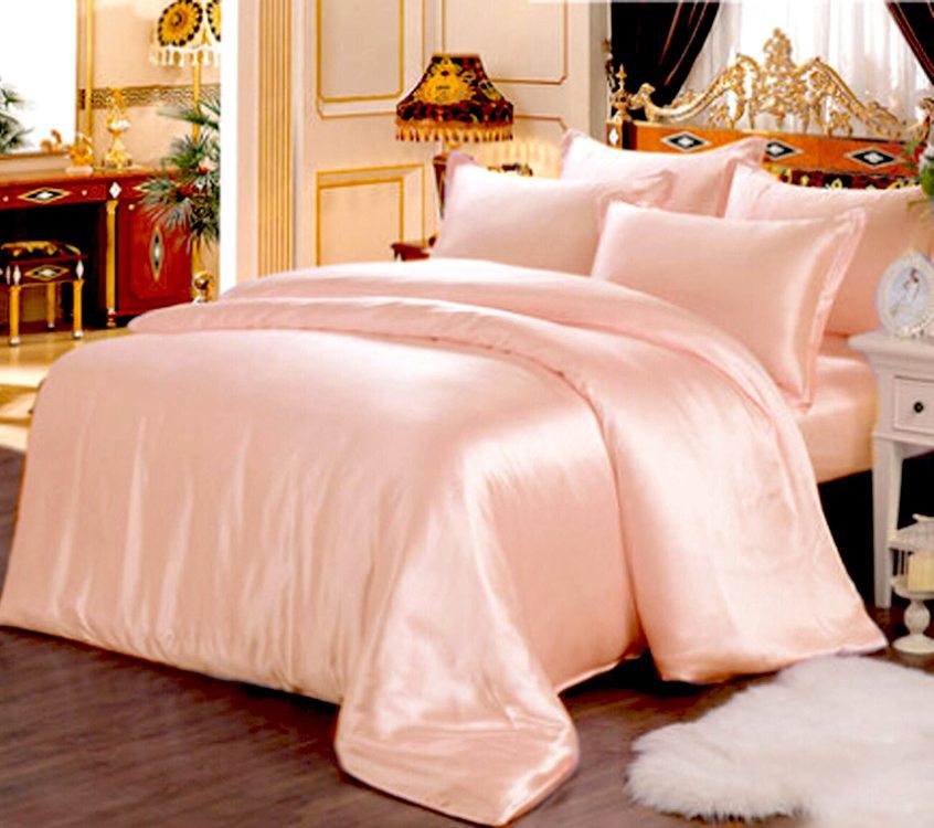 3pcs 22 Momme 100% Mulberry Silk Flat Sheet Pillowcase Set