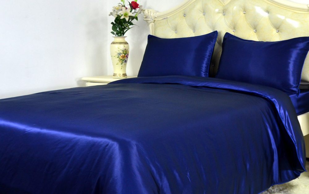 3pcs 30 Momme 100% Mulberry Silk Flat Sheet Pillowcase Set