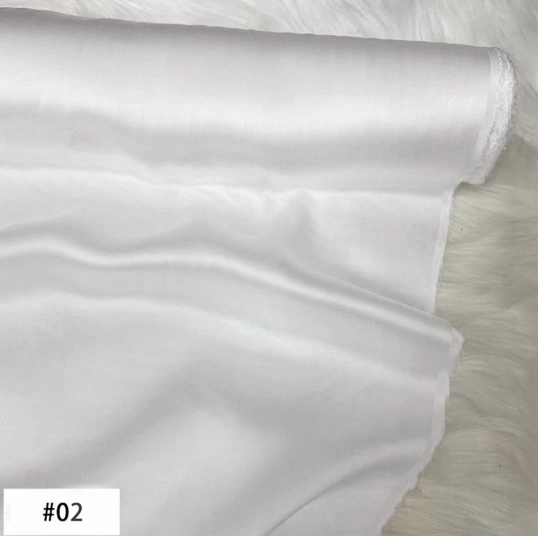 19 Momme 100% Mulberry Stretch Silk Fabric 55" Wide