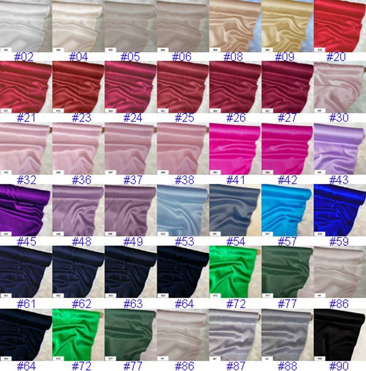 19 Momme 100% Mulberry Stretch Silk Fabric 55" Wide