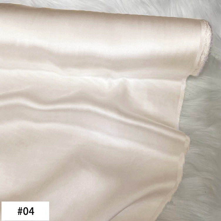 19 Momme 100% Mulberry Stretch Silk Fabric 55" Wide