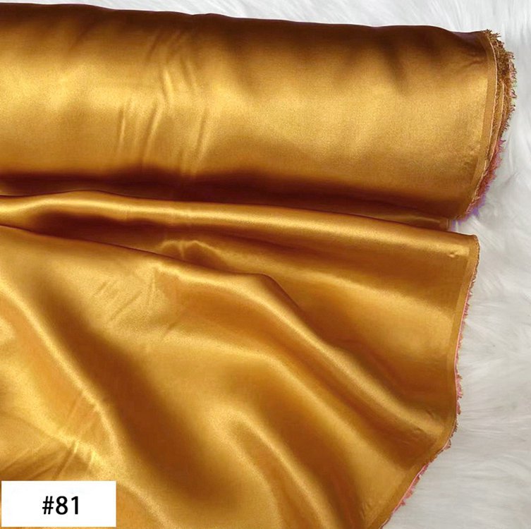 19 Momme 100% Mulberry Stretch Silk Fabric 43" Wide