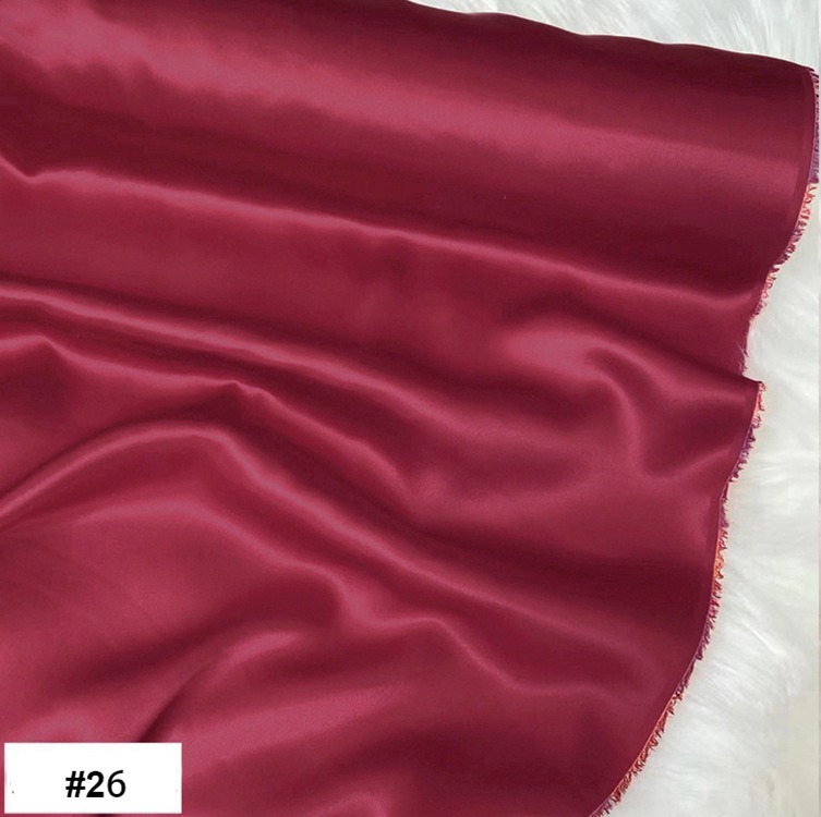 16 Momme 100% Mulberry Stretch Silk Fabric 55" Wide