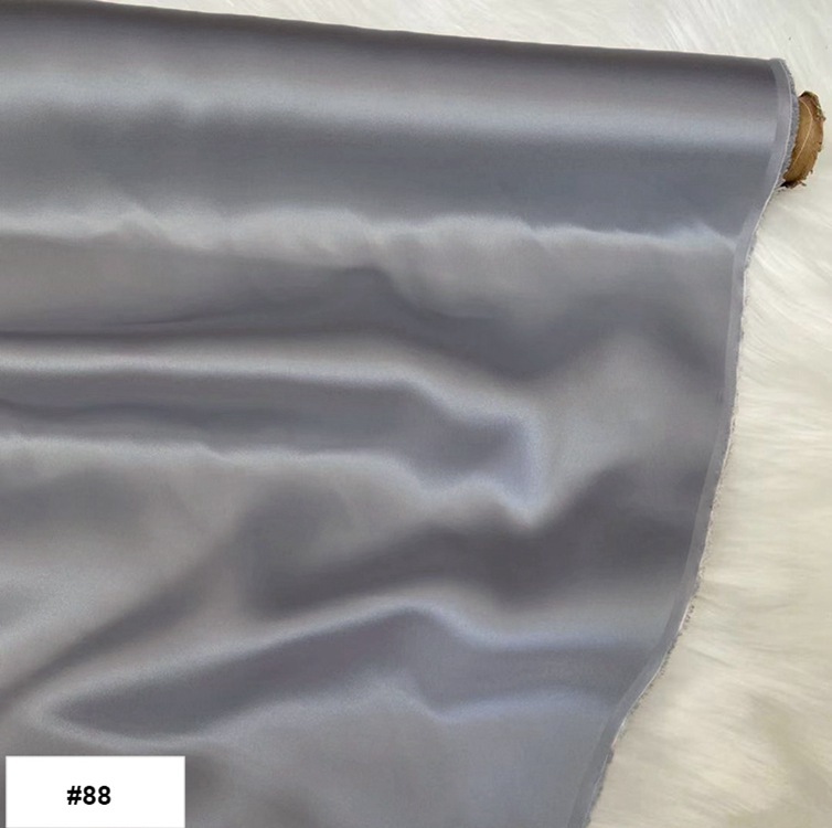 19 Momme 100% Mulberry Stretch Silk Fabric 43" Wide