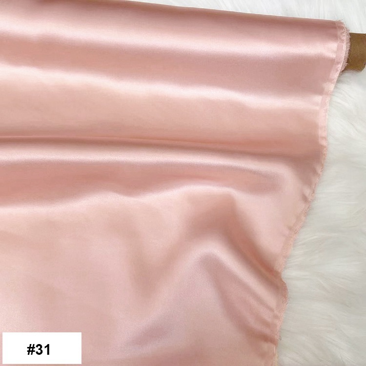 19 Momme 100% Mulberry Stretch Silk Fabric 43" Wide