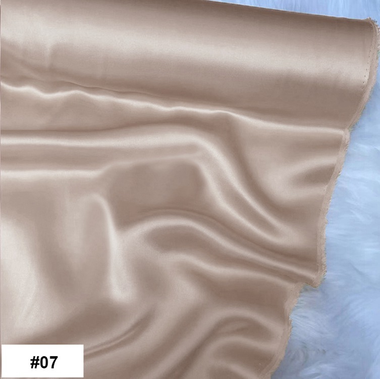 19 Momme 100% Mulberry Stretch Silk Fabric 43" Wide