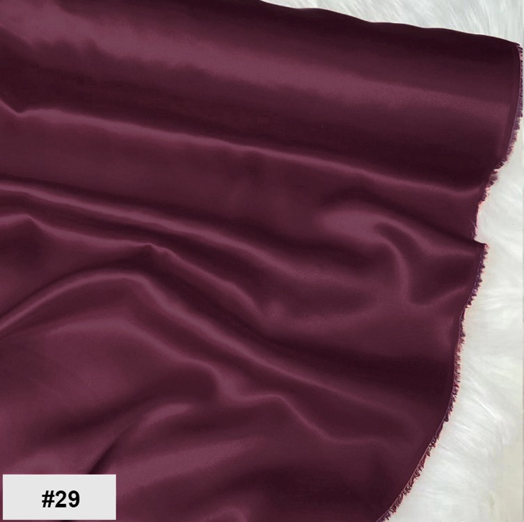 19 Momme 100% Mulberry Stretch Silk Fabric 43" Wide