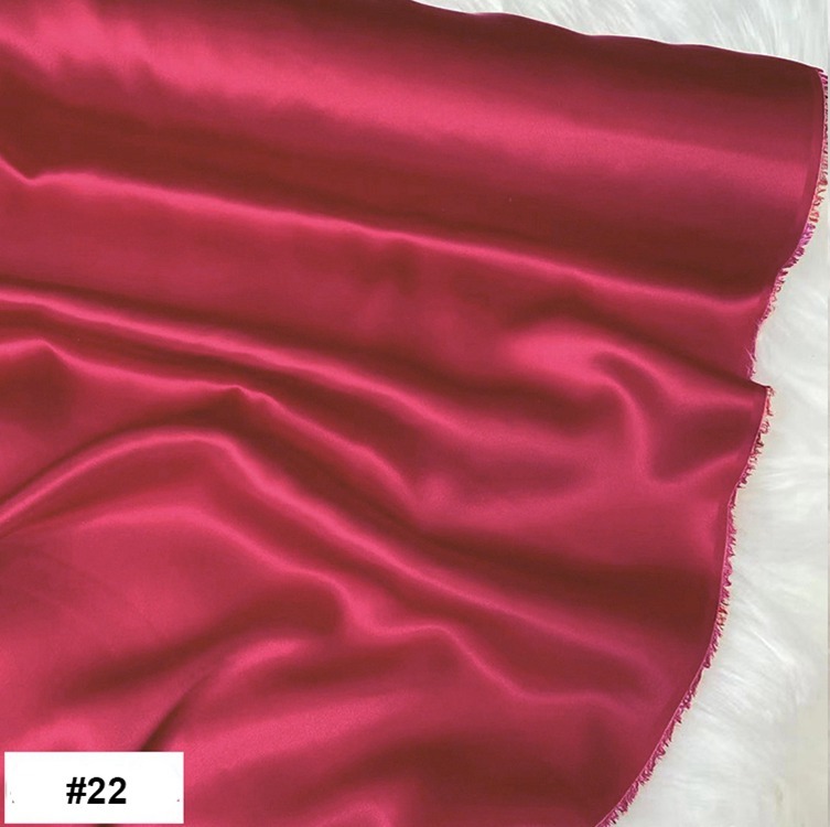 19 Momme 100% Mulberry Stretch Silk Fabric 43" Wide