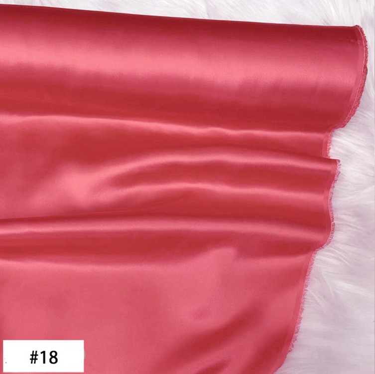 19 Momme 100% Mulberry Stretch Silk Fabric 43" Wide