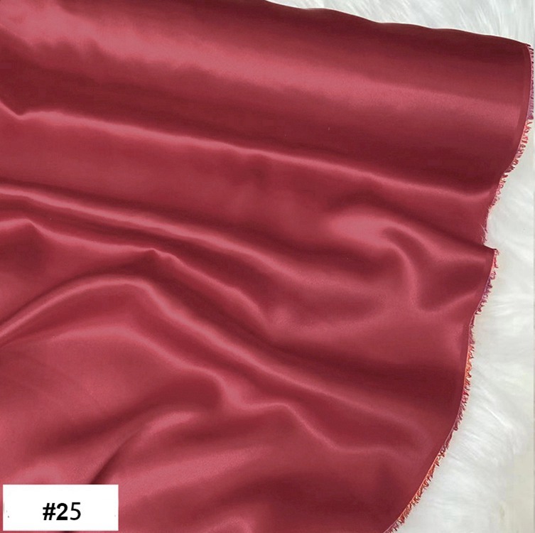 19 Momme 100% Mulberry Stretch Silk Fabric 43" Wide