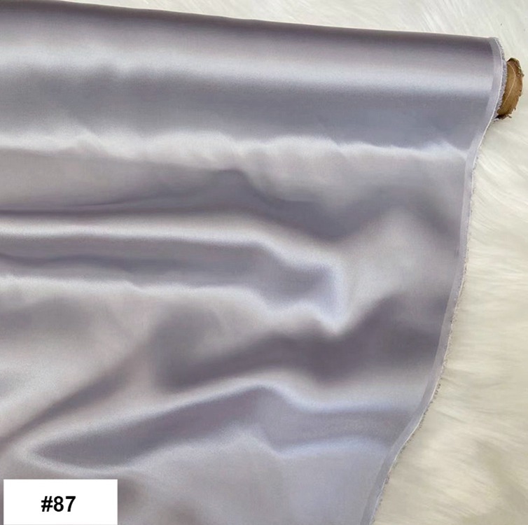 19 Momme 100% Mulberry Stretch Silk Fabric 55" Wide
